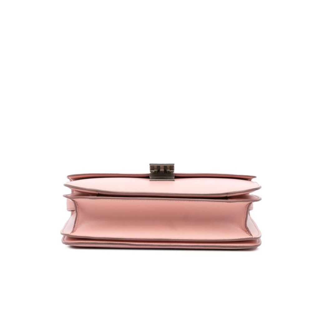 Pre Loved Celine Vintage Medium Calfskin Classic Box Women Pink Crossbody Bags - Picture 3 of 8